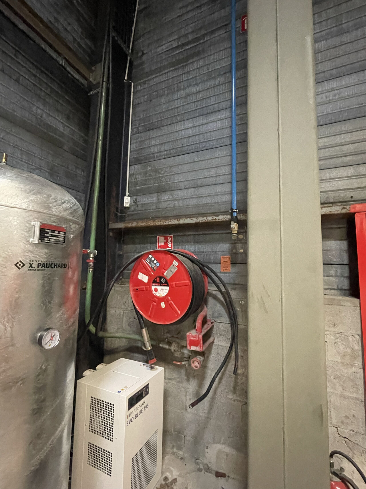 Installation d'un réseau d'air comprimé complet dans l'Oise 60