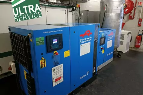 Installation compresseur air industriel full service