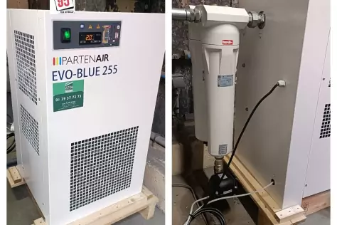 Remplacement s&eacute;cheur d&rsquo;air industriel